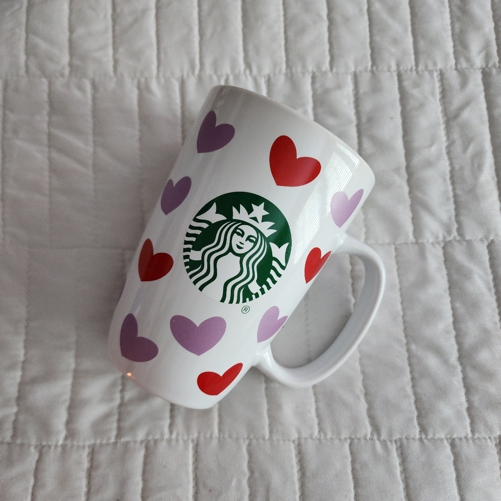 Starbucks Valentine's Heart Love Mug 12oz